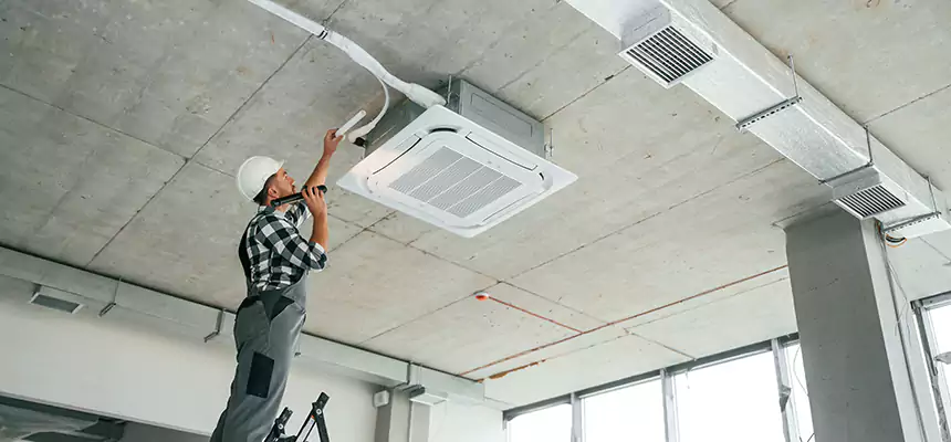 Our Dryer Vent Booster Fan Cleaning Services in Fullerton, PA